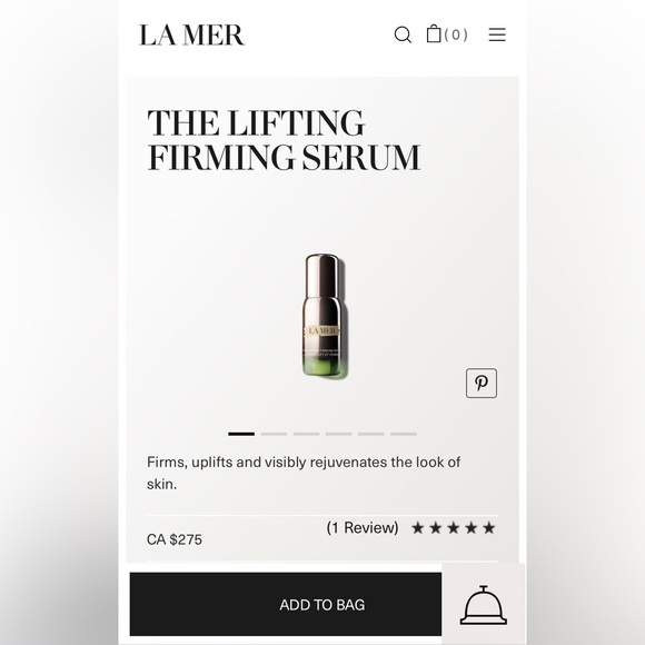 La Mer The Lifting Firming Serum 3ml - Picture 2 of 2